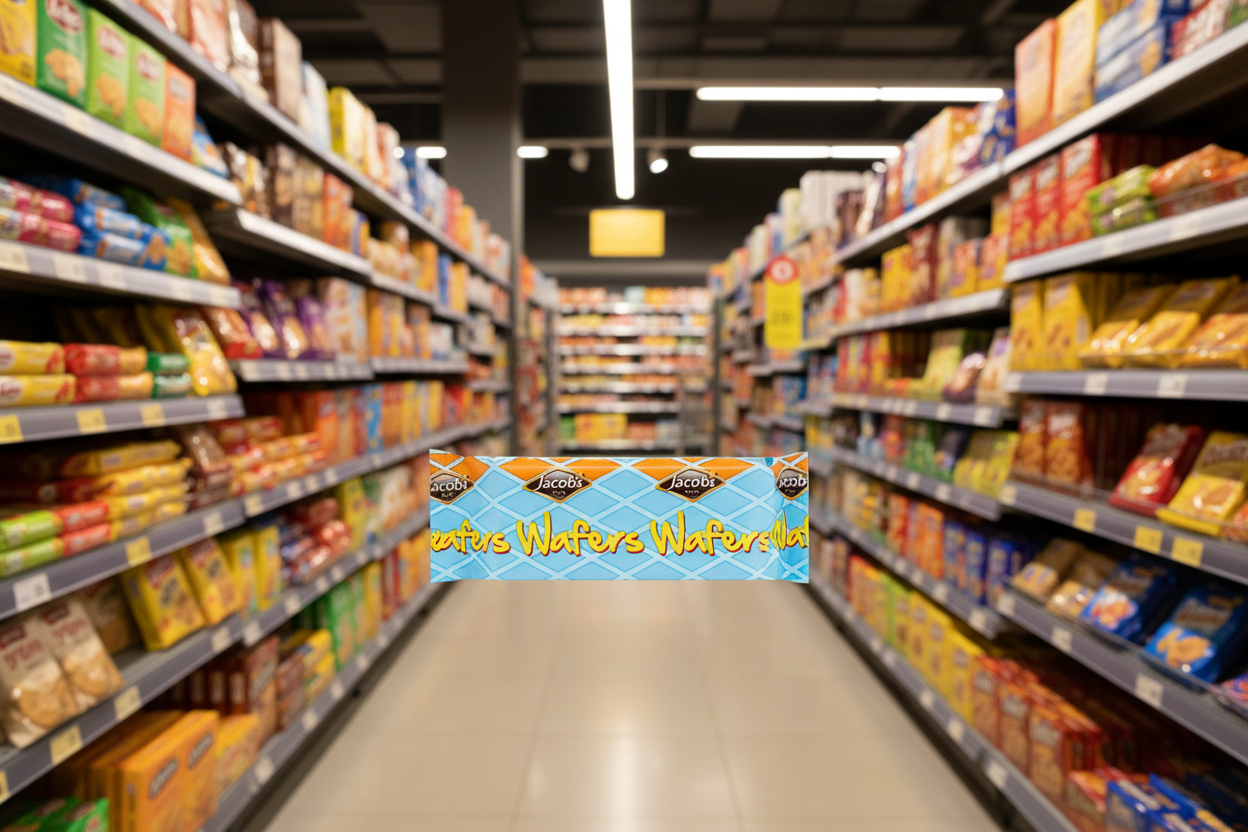 192 x Jacob's Wafers 15G