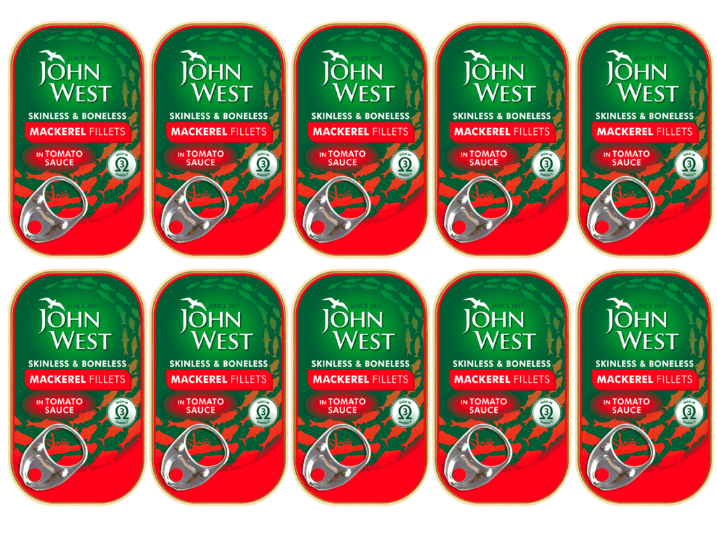 Buy John West Mackerel Fillets In Tomato Sauce 125 G In Nigeria