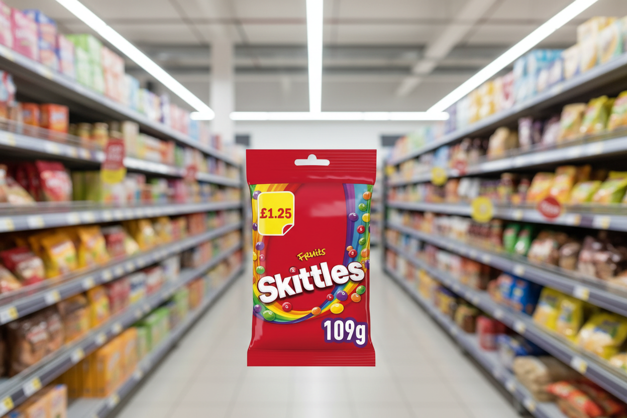 14 x Skittles Fruits 109G