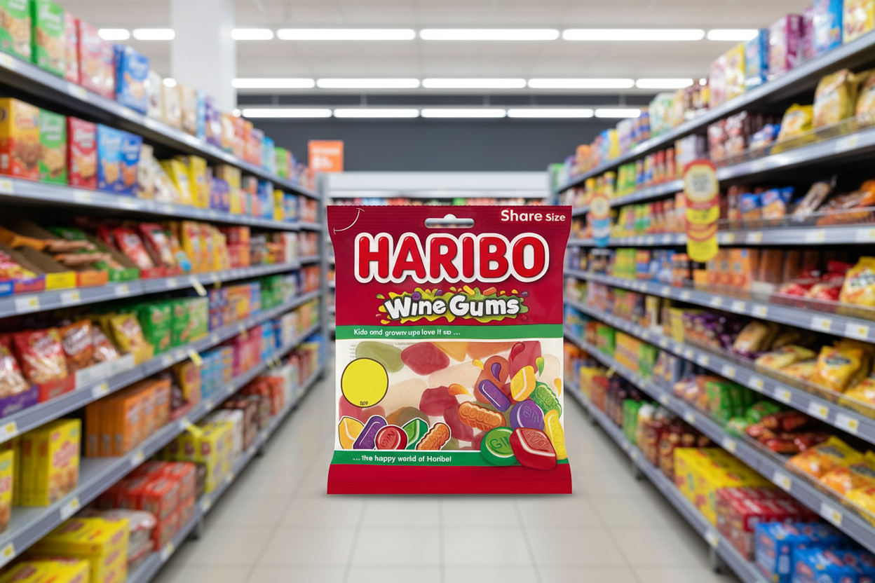 30 x Haribo Wine Gums 140G