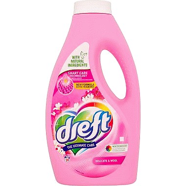 4 X Dreft Liquid Delicate & Wool 30 Wash - 1.35 Litre