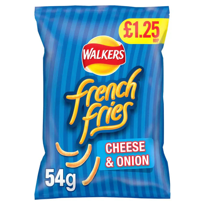 Walkers French Fries Cheese & Onion - 54GM