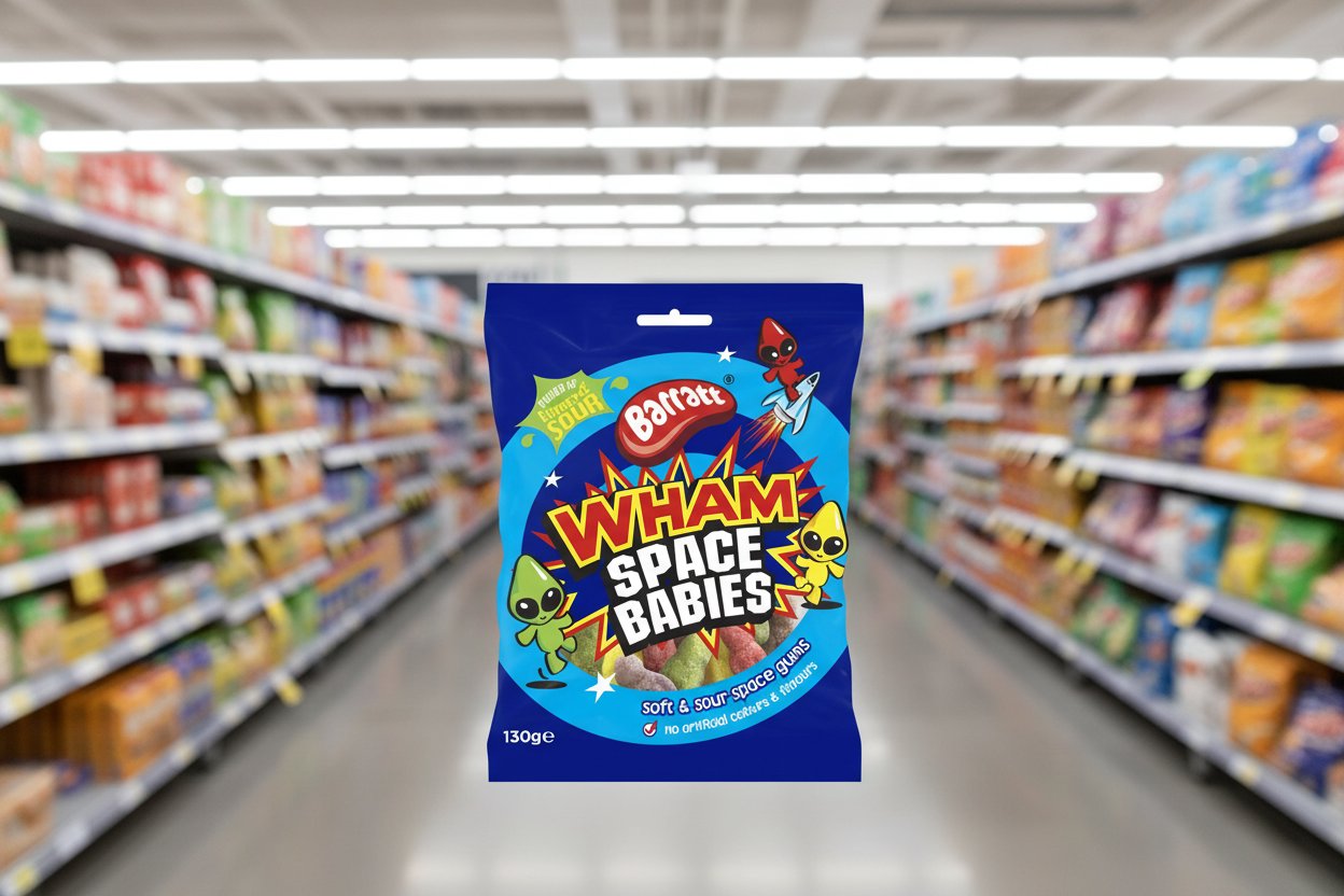12 x Barratt Wham Space Babies - 130GM