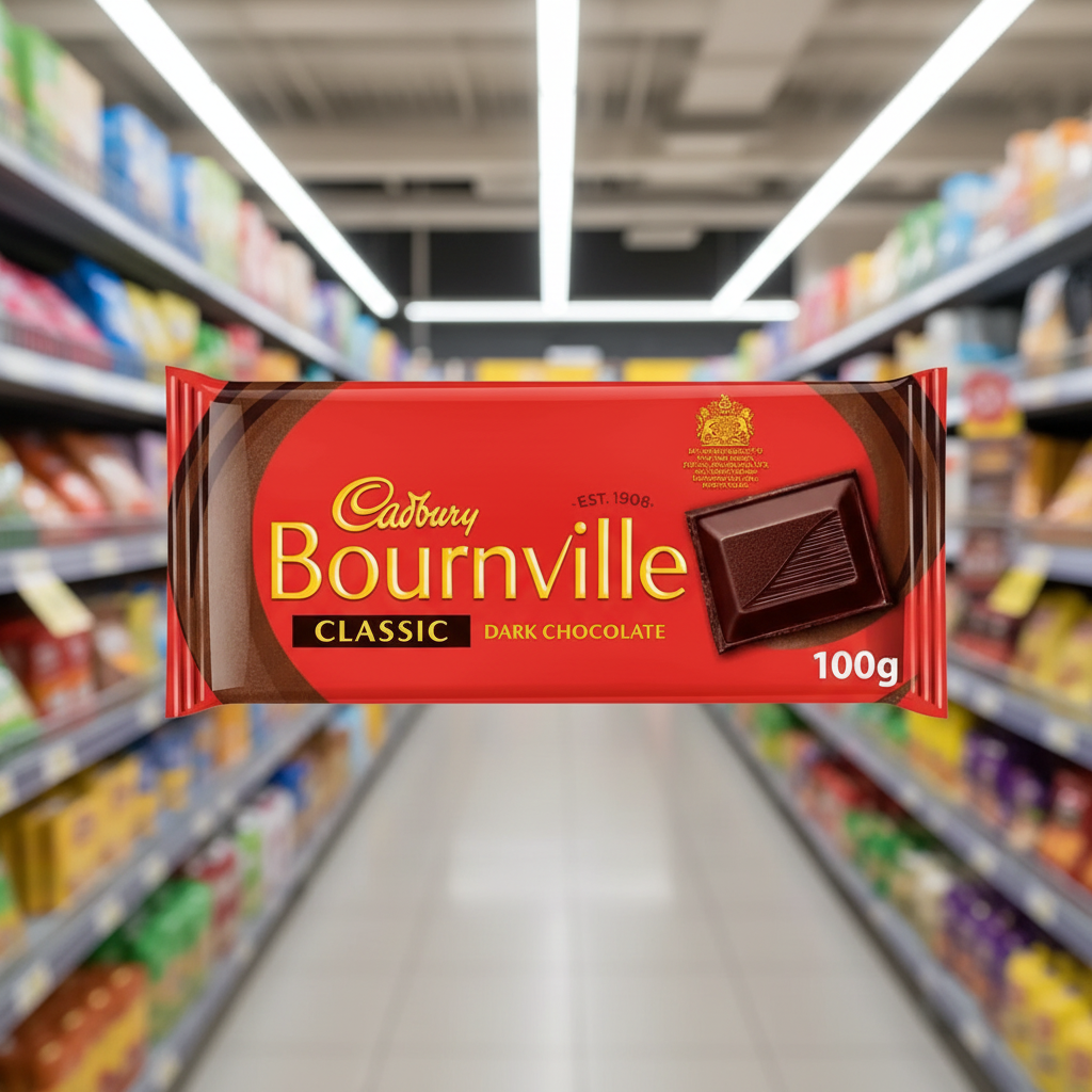 18 x Cadbury Bournville - 100GM