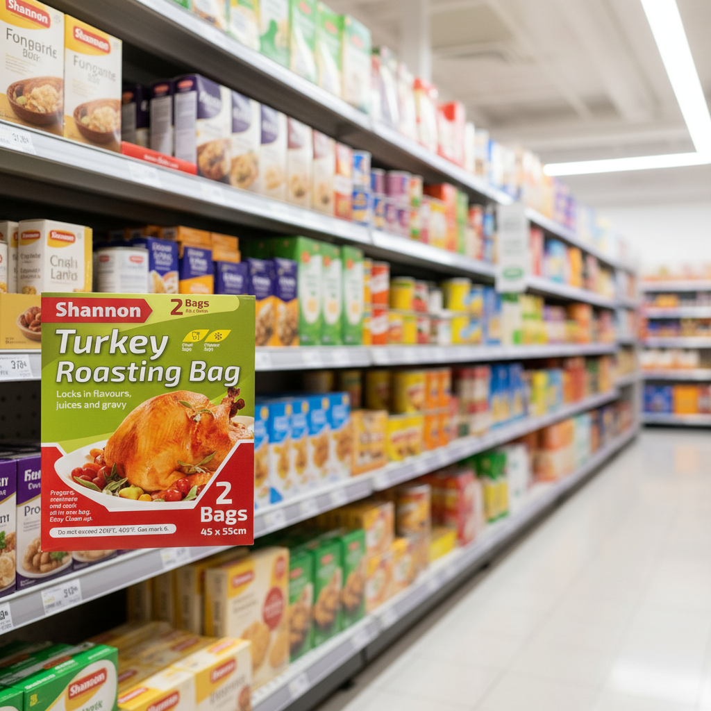 50 x Shannon Turkey Roasting Bag 2 Bags