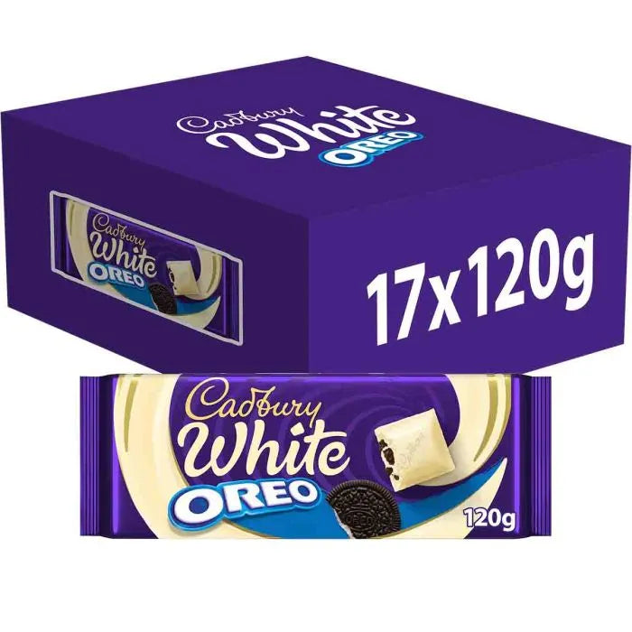 17 x Cadbury Dairy Milk With Oreo Bar - 120GM