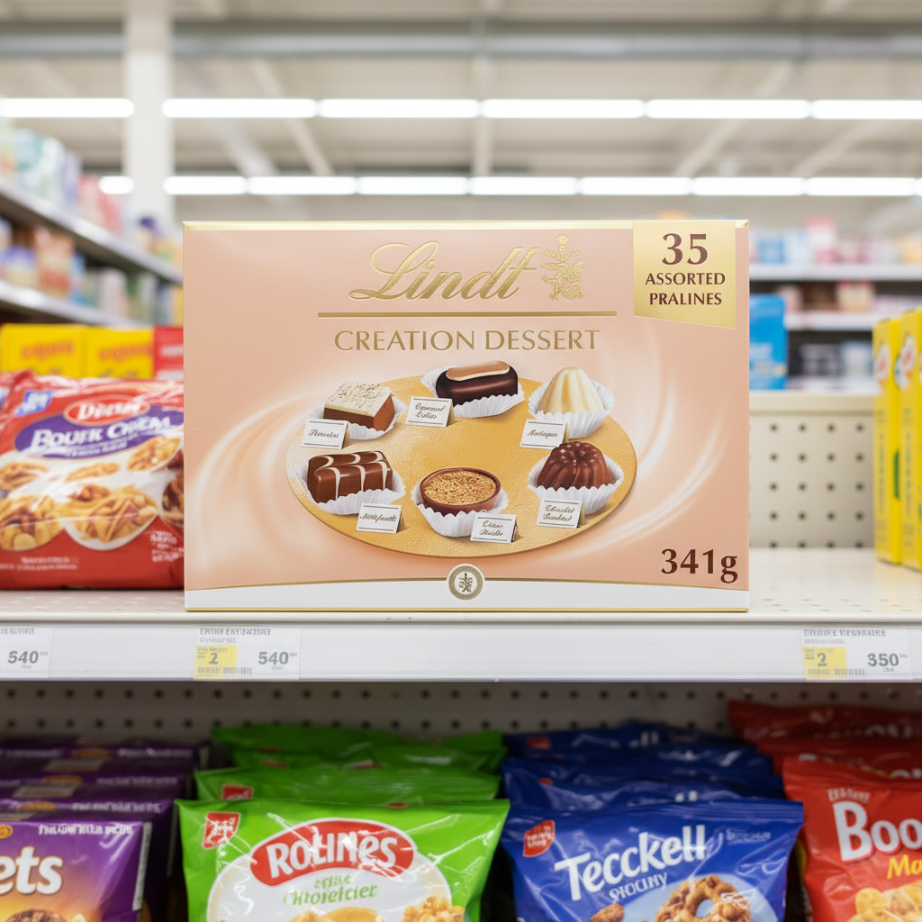 5 x Lindt Creation Deserts Assortment Box Chocolates  - 341GM