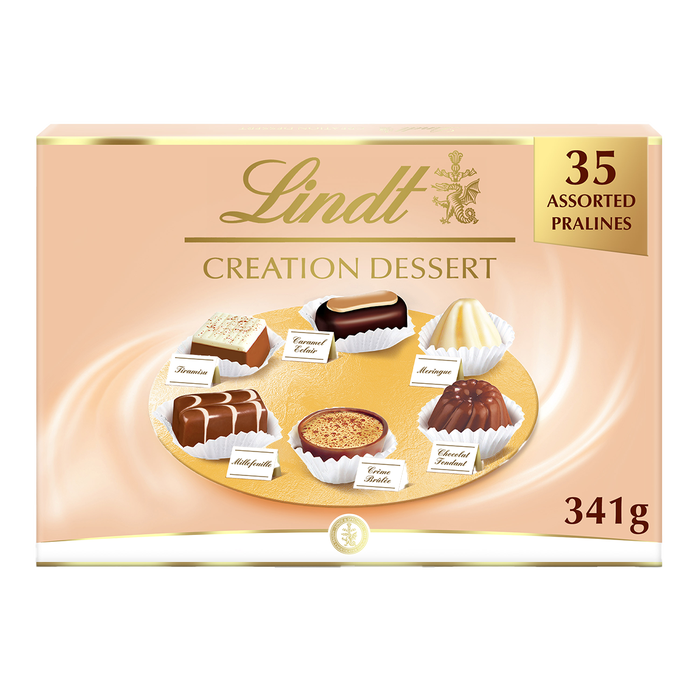 5 x Lindt Creation Deserts Assortment Box Chocolates  - 341GM