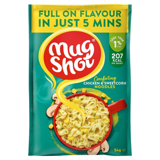 Mug Shot Chicken & Sweetcorn Noodle 54Gm
