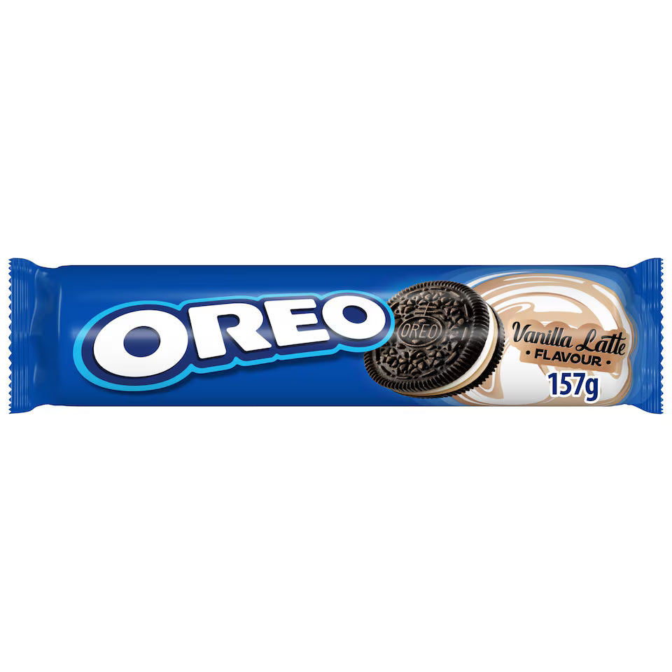 16 X Oreo Vanilla Latte Biscuits - 157Gm