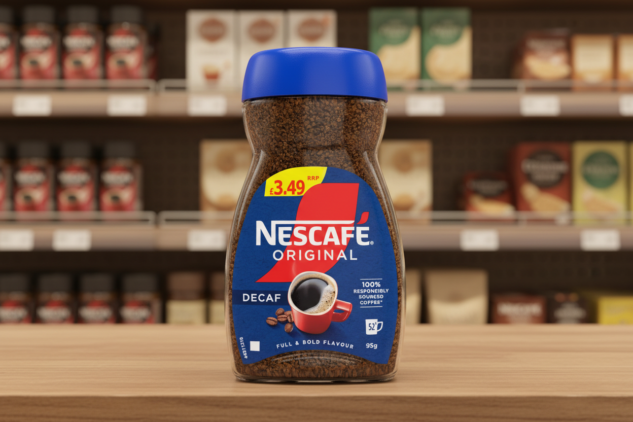 6 x Nescafe Original Decaff - 95GM
