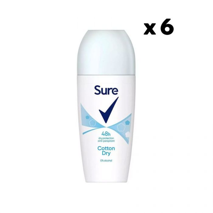 Sure Roll On Cotton Dry - 50ML