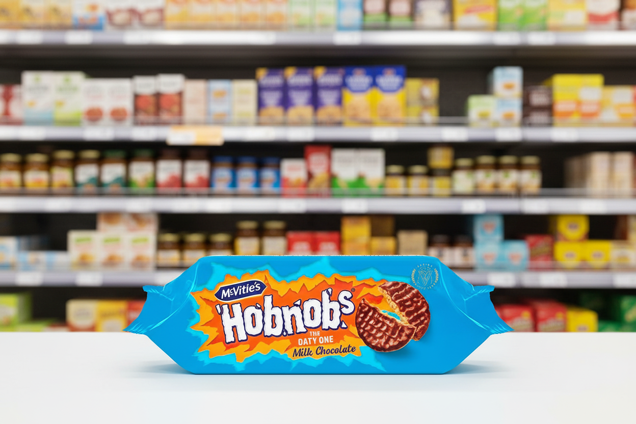 12 x Mcvities Milk Chocolate Hobnobs  - 262GM