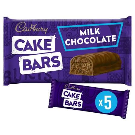 12 X Cadbury Festive Cake Bar 5 Pk