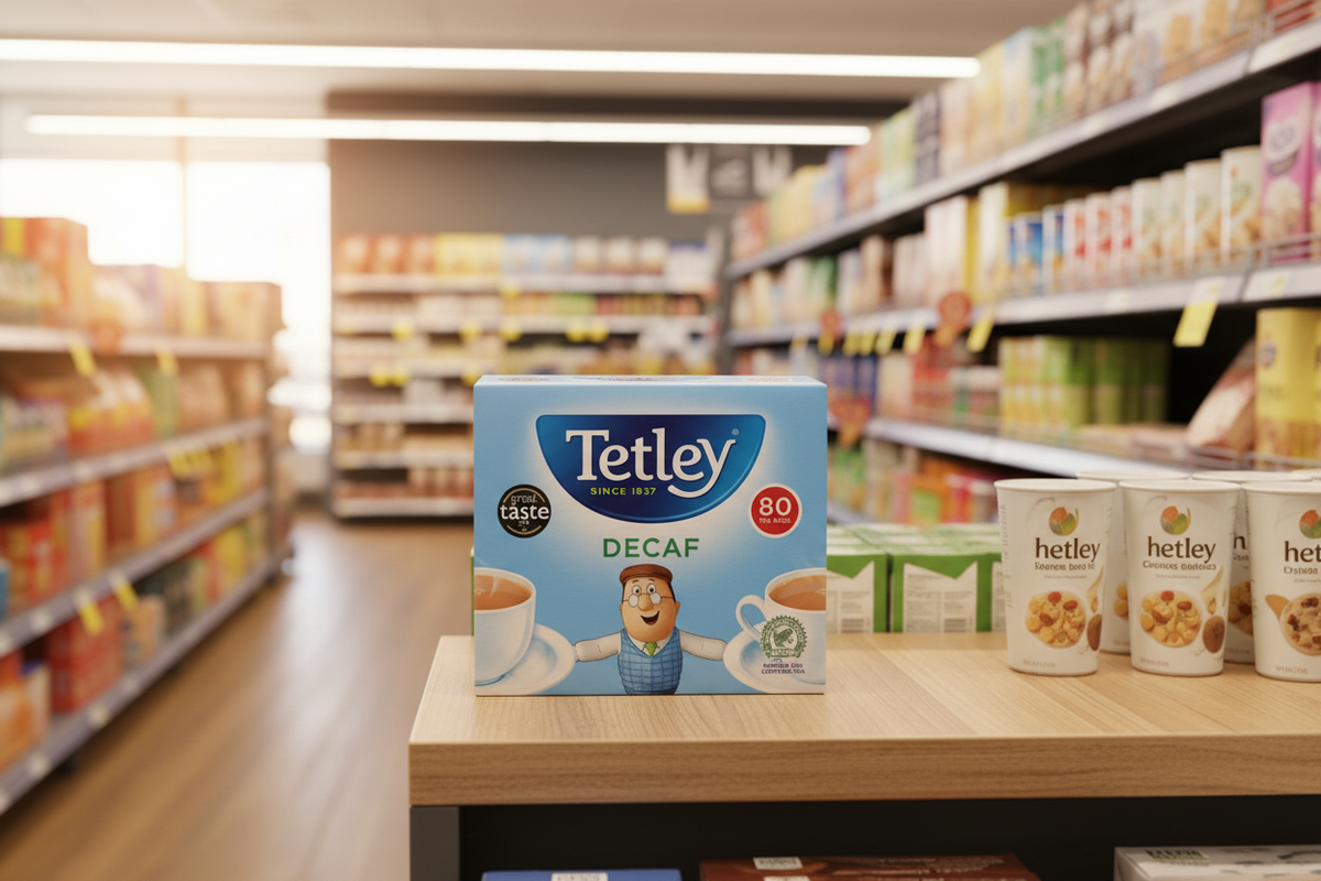 12 X Tetley Teabags Decaff - 80Pk