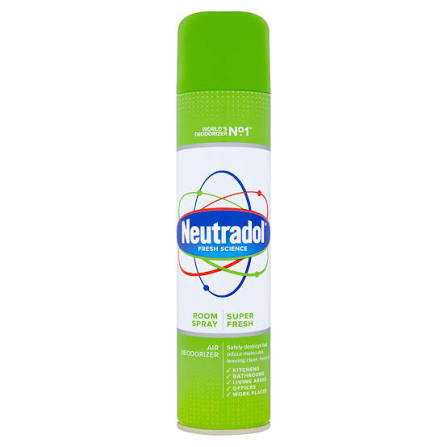 6 X Neutradol Room Spray Superfresh - 300Ml