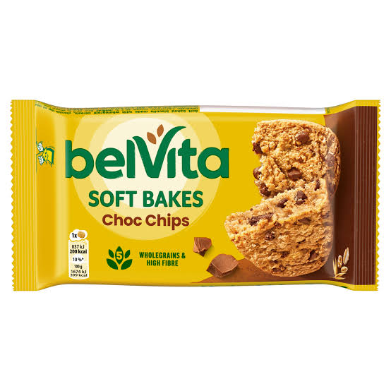 20 X Belvita Soft Chocolate Chip - 50Gm