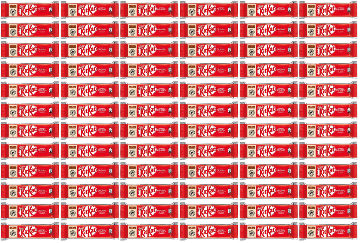 72 X Kitkat 2 Finger Milk - 21Gm