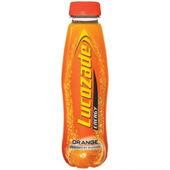 24 x Lucozade Energy Drink Orange 380Ml