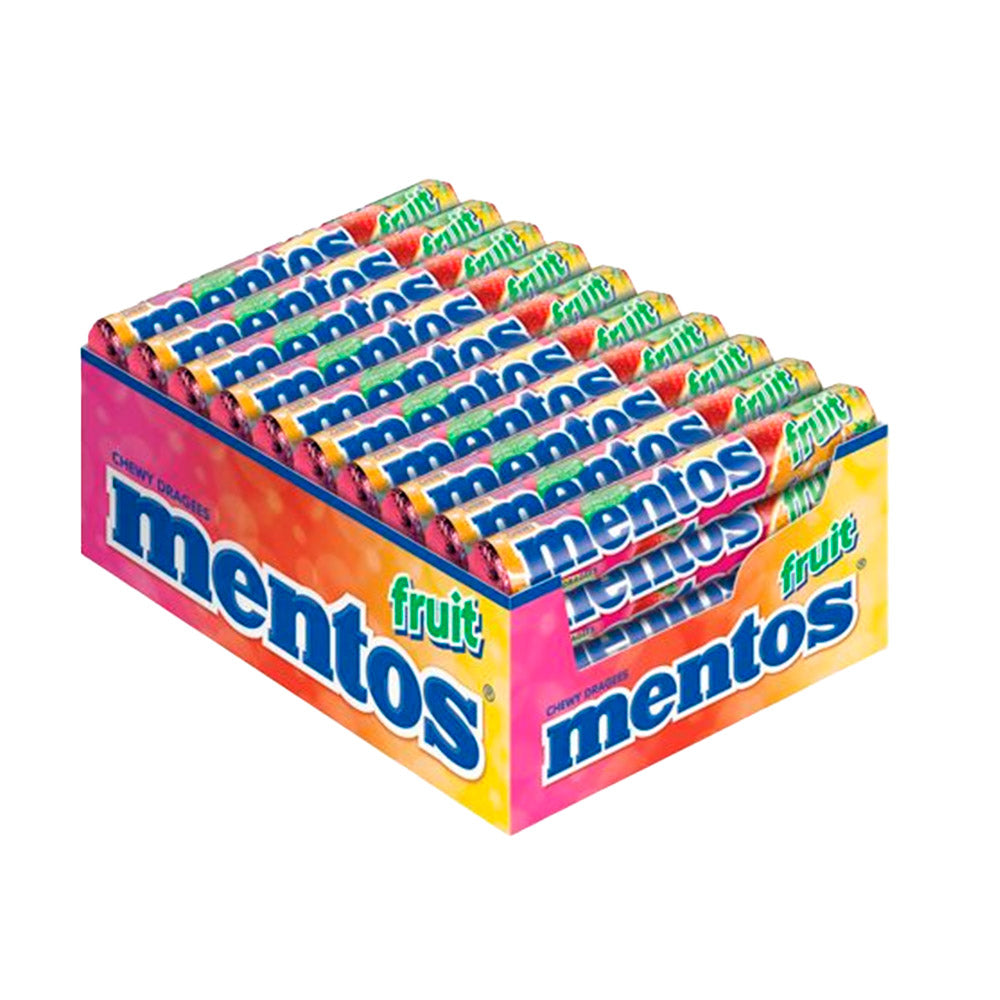 40 x Mentos Chewy Fruits 38Gm