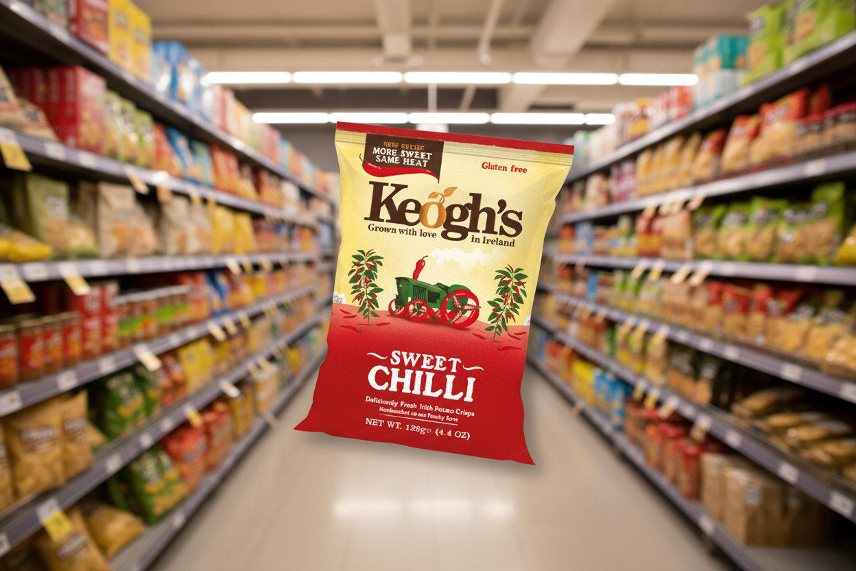 12 x Keogh's Sweet Chilli 125G