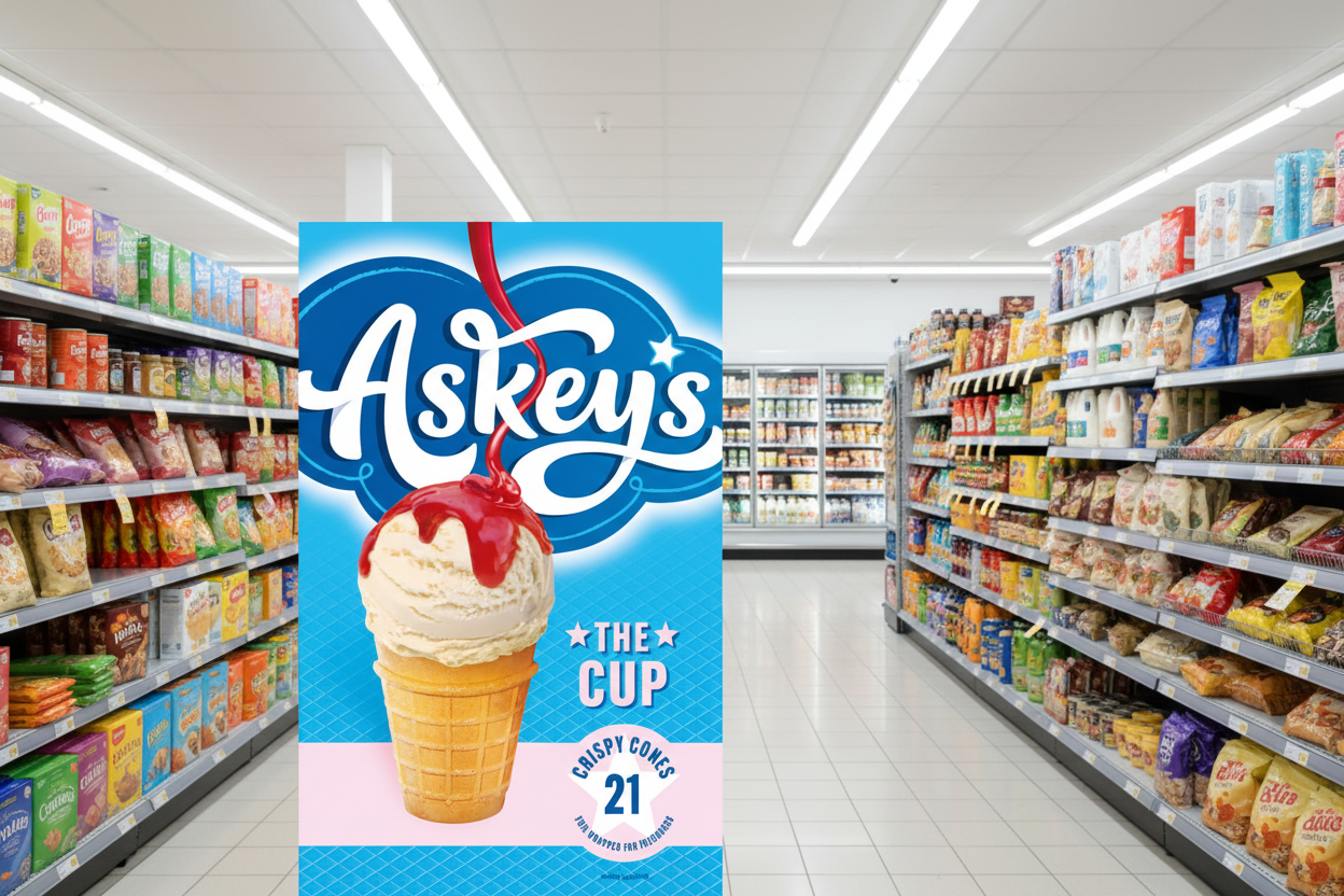 12 x Askeys Cup Cones - 21PK