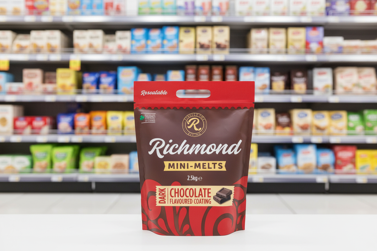 Richmond Mini-Melts Dark Chocolate Flavoured Coating 2.5Kg
