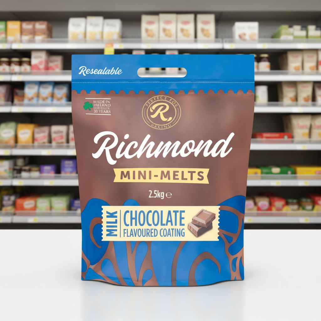 Richmond Mini-Melts Milk Chocolate Flavoured Coating 2.5Kg