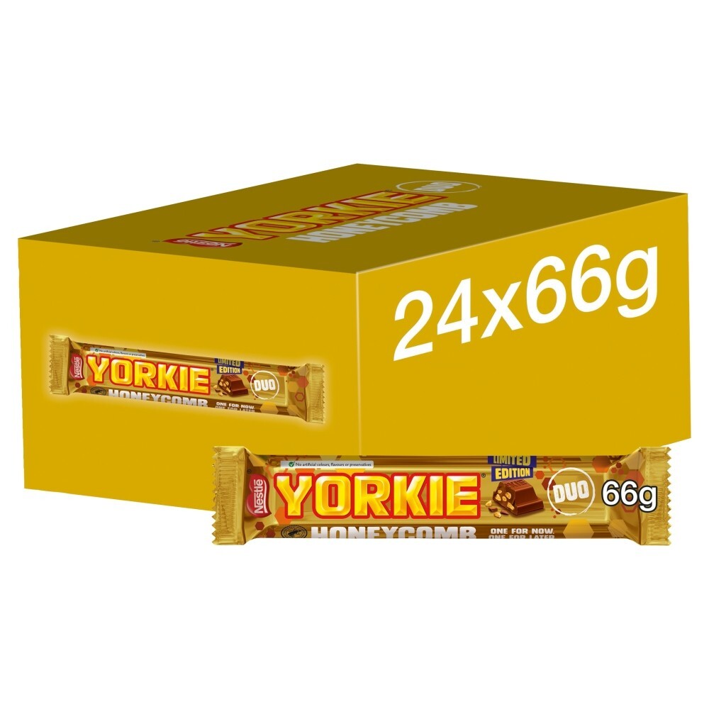 24 x Yorkie Limited Edition Honeycomb 66G