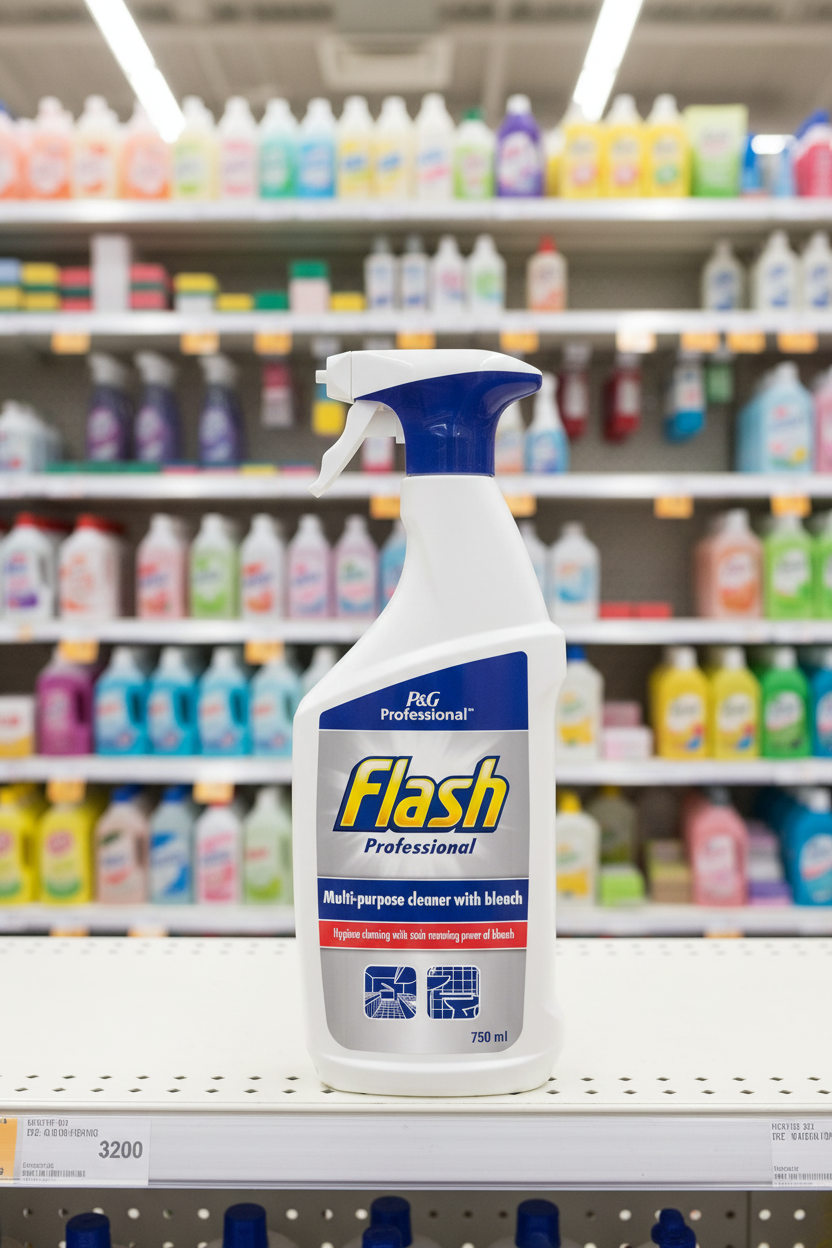 Flash Professional Multi-Purpose Cleaner With Bleach 750Ml