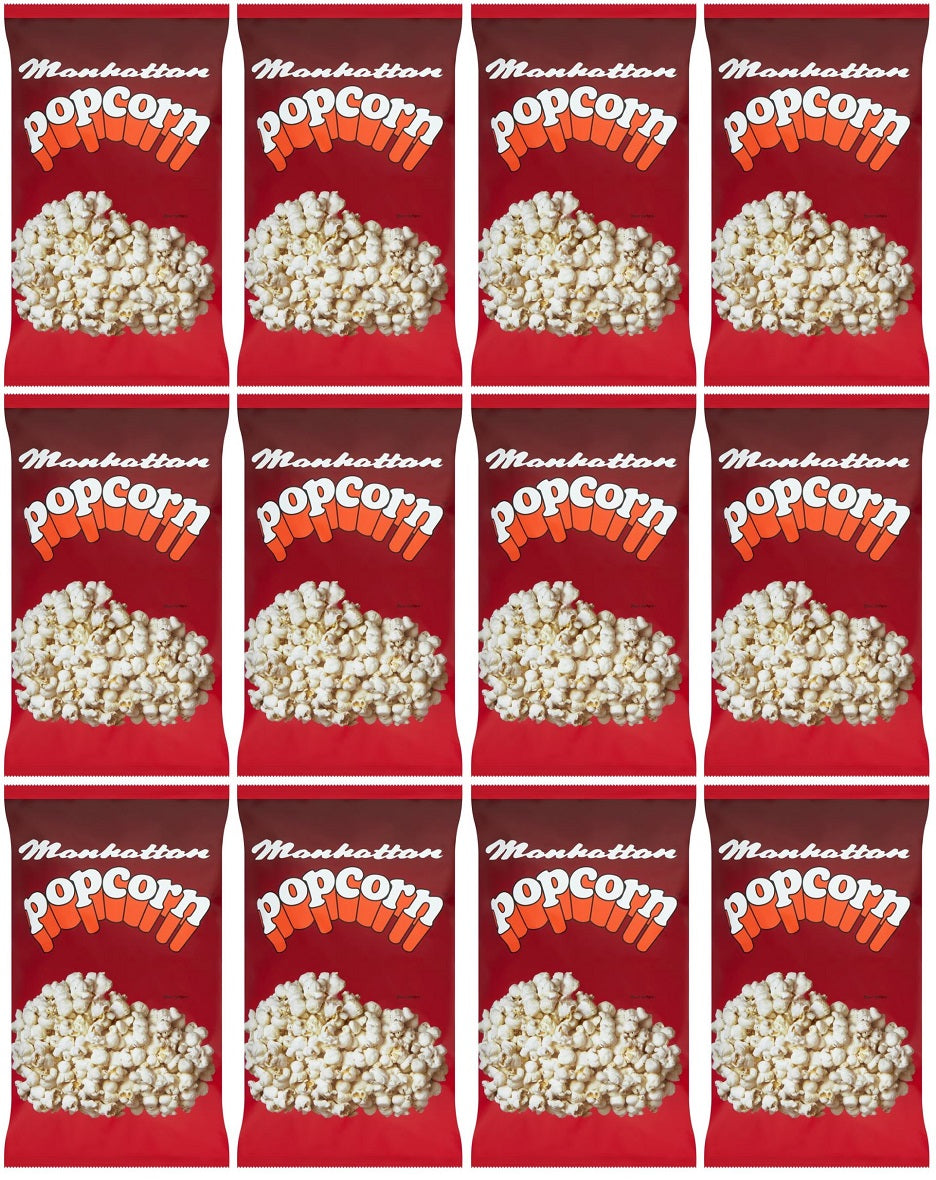 12 x Manhattan Popcorn 100G
