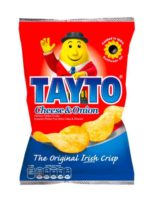 Tayto Cheese & Onion Flavour Potato Crisps 35G