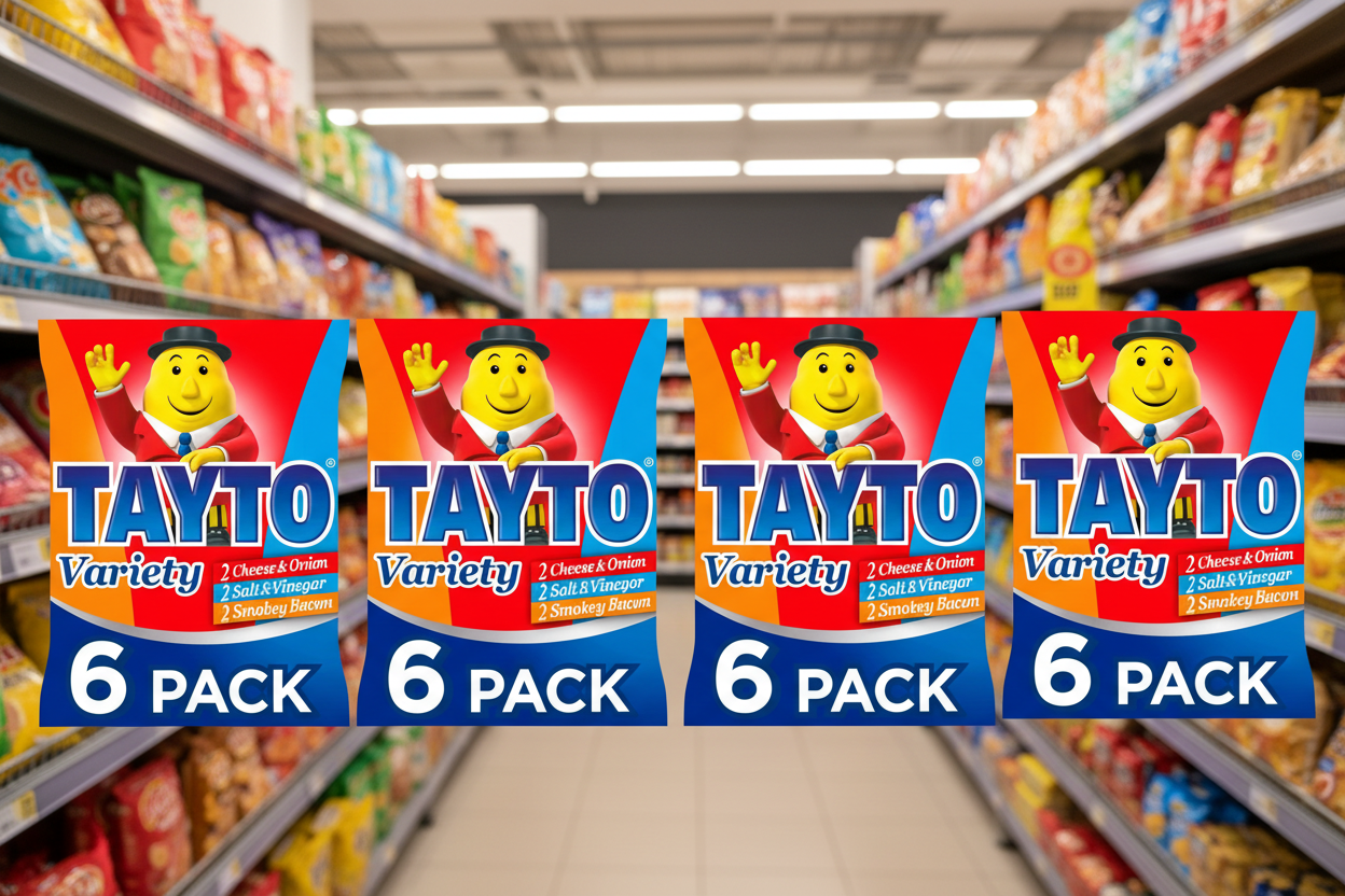 24 x Tayto Variety Pack 25g