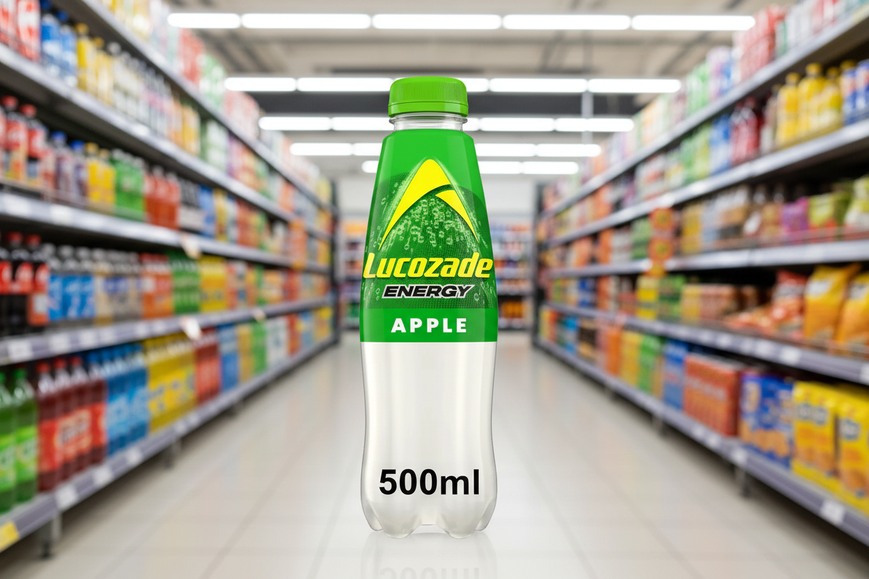 12 x Lucozade Energy Apple Blast - 500ML