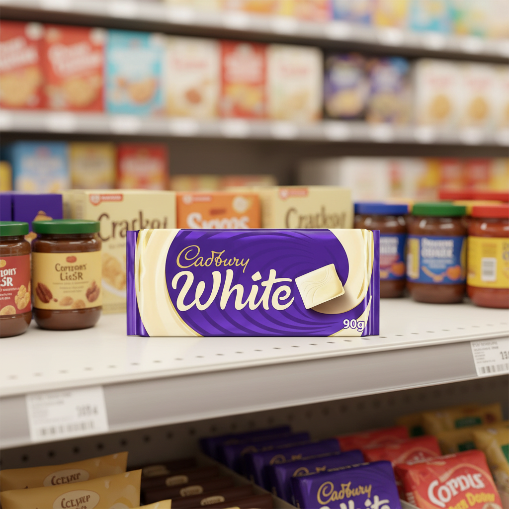 24 X Cadbury White Chocolate Bar - 90Gm
