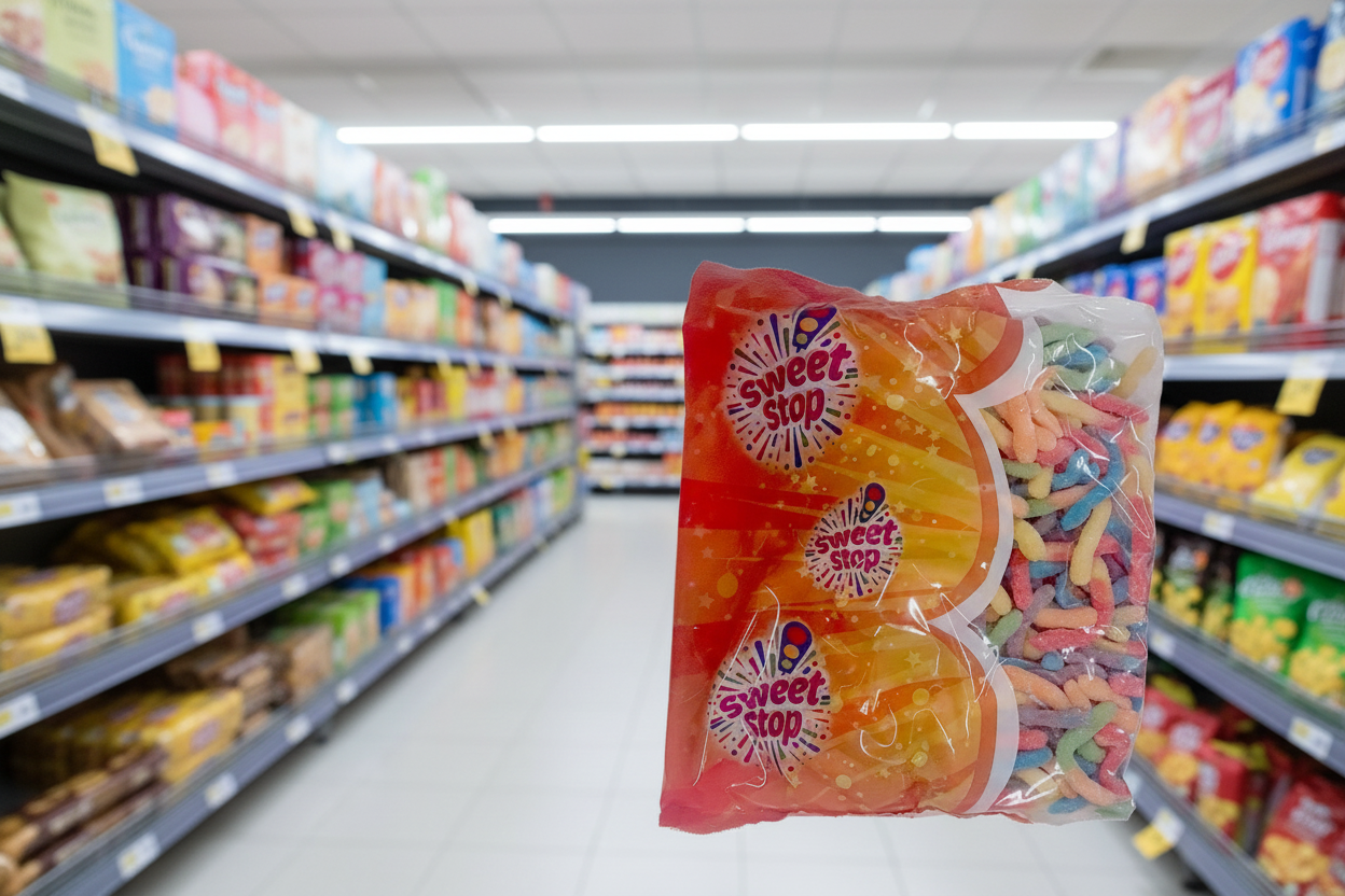 250 x Sweet Stop Sour Worms